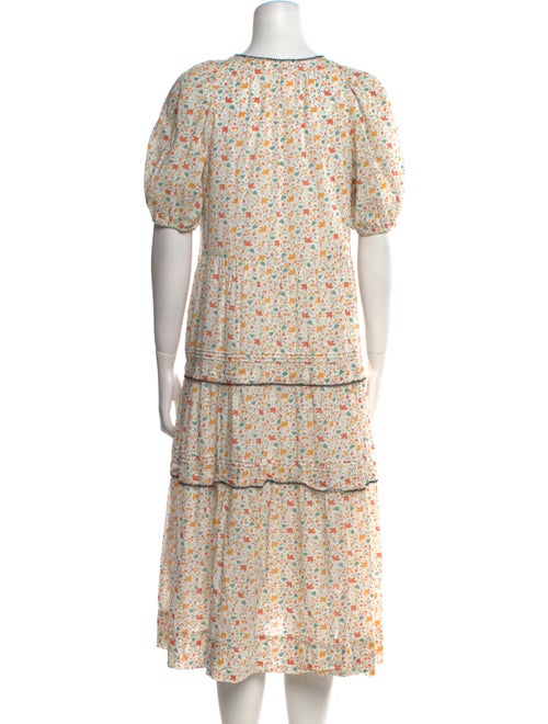 The Great Floral Print Midi Length Dress