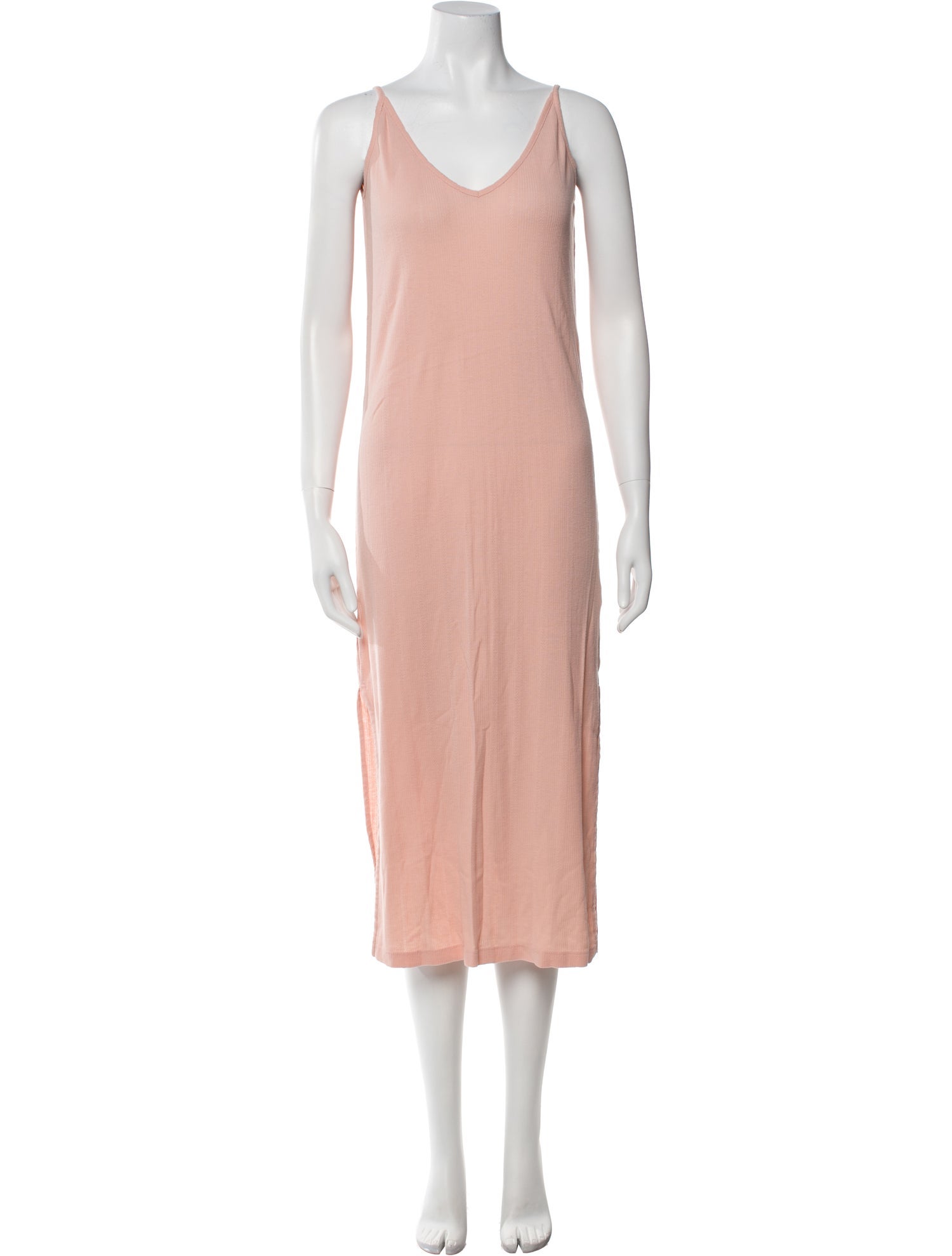 The Great Scoop Neck Midi Length Dress