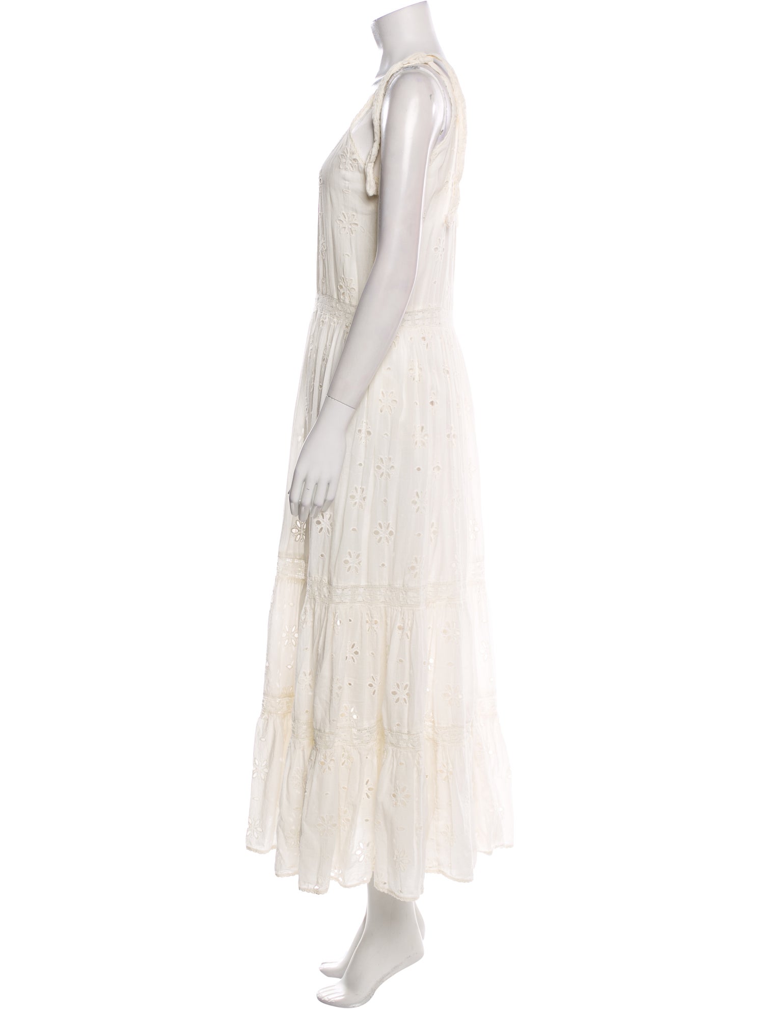 The Great Lace Pattern Long Dress