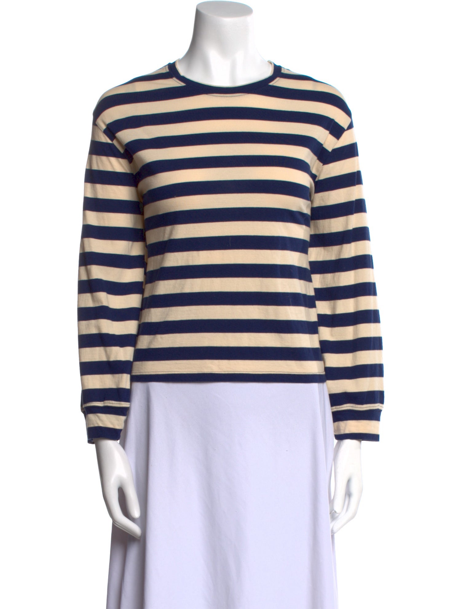 The Great Striped Crew Neck T-Shirt