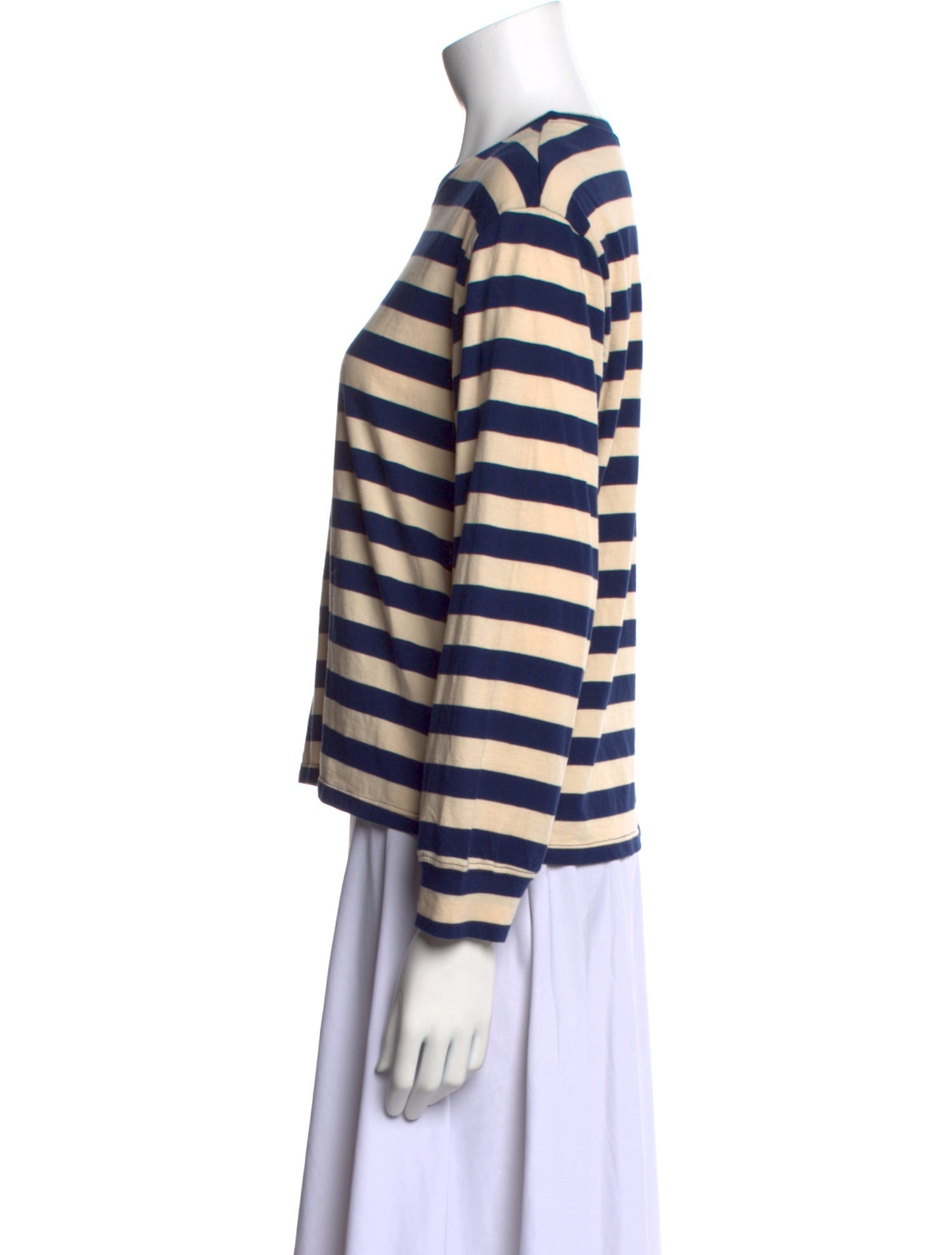 The Great Striped Crew Neck T-Shirt