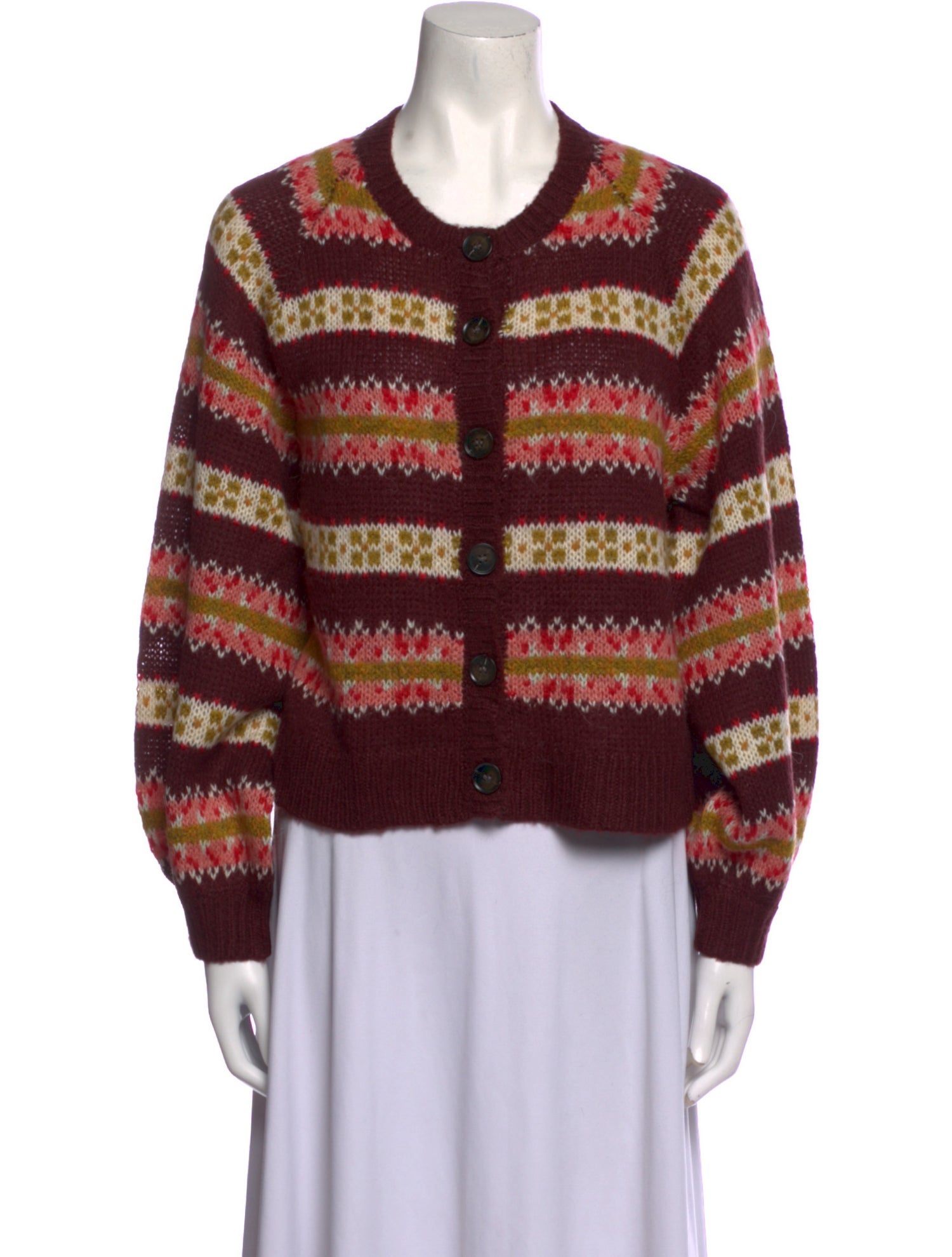 The Great Striped Scoop Neck Sweater