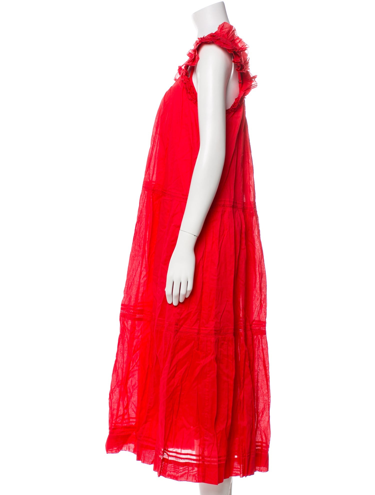 The Great Square Neckline Long Dress w/ Tags