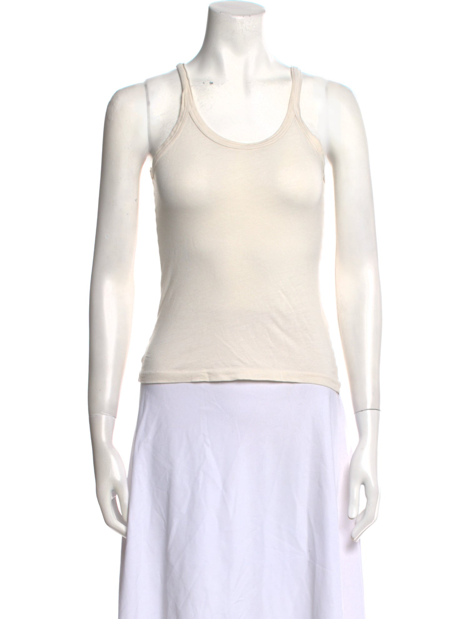 The Great Scoop Neck Sleeveless Top