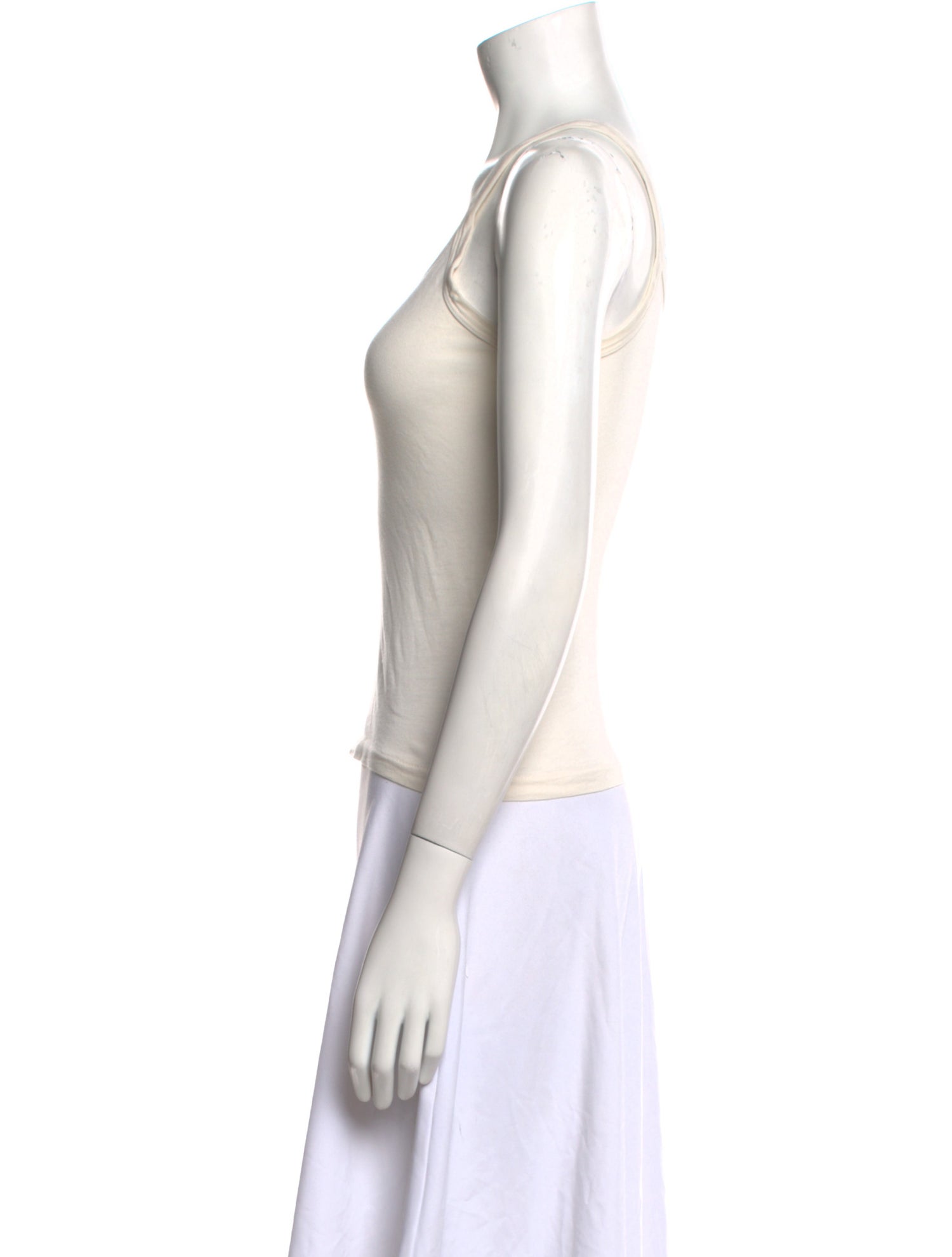 The Great Scoop Neck Sleeveless Top