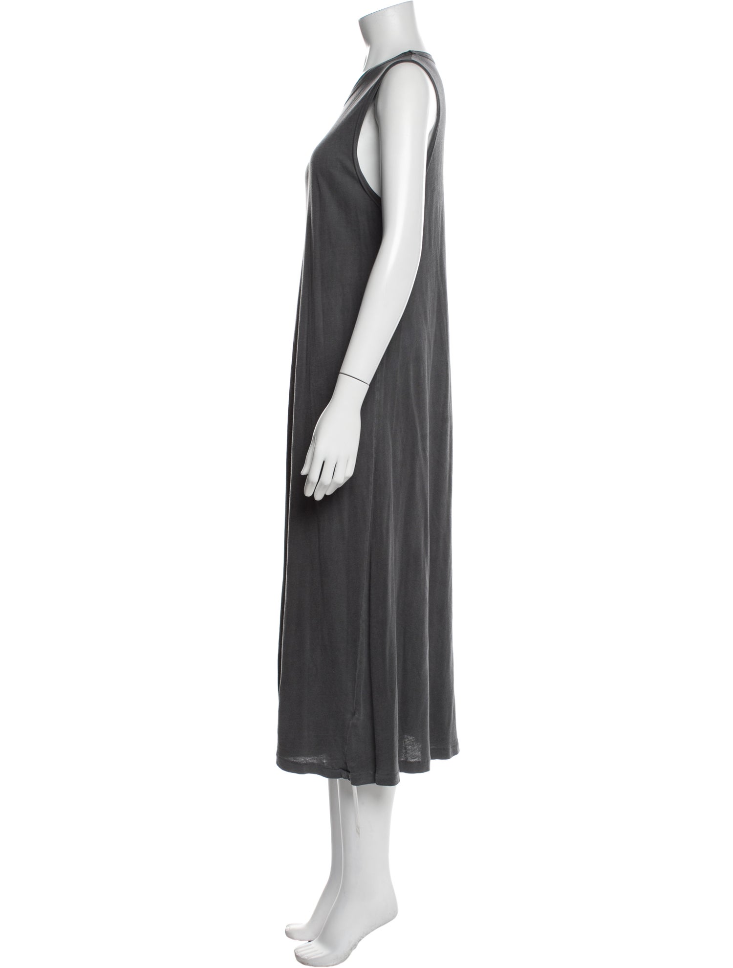 The Great Scoop Neck Long Dress