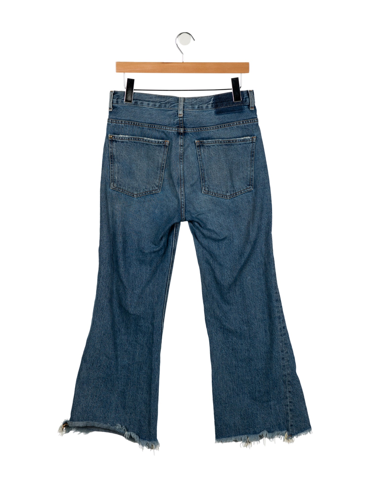 The Great Mid-Rise Wide Leg Jeans