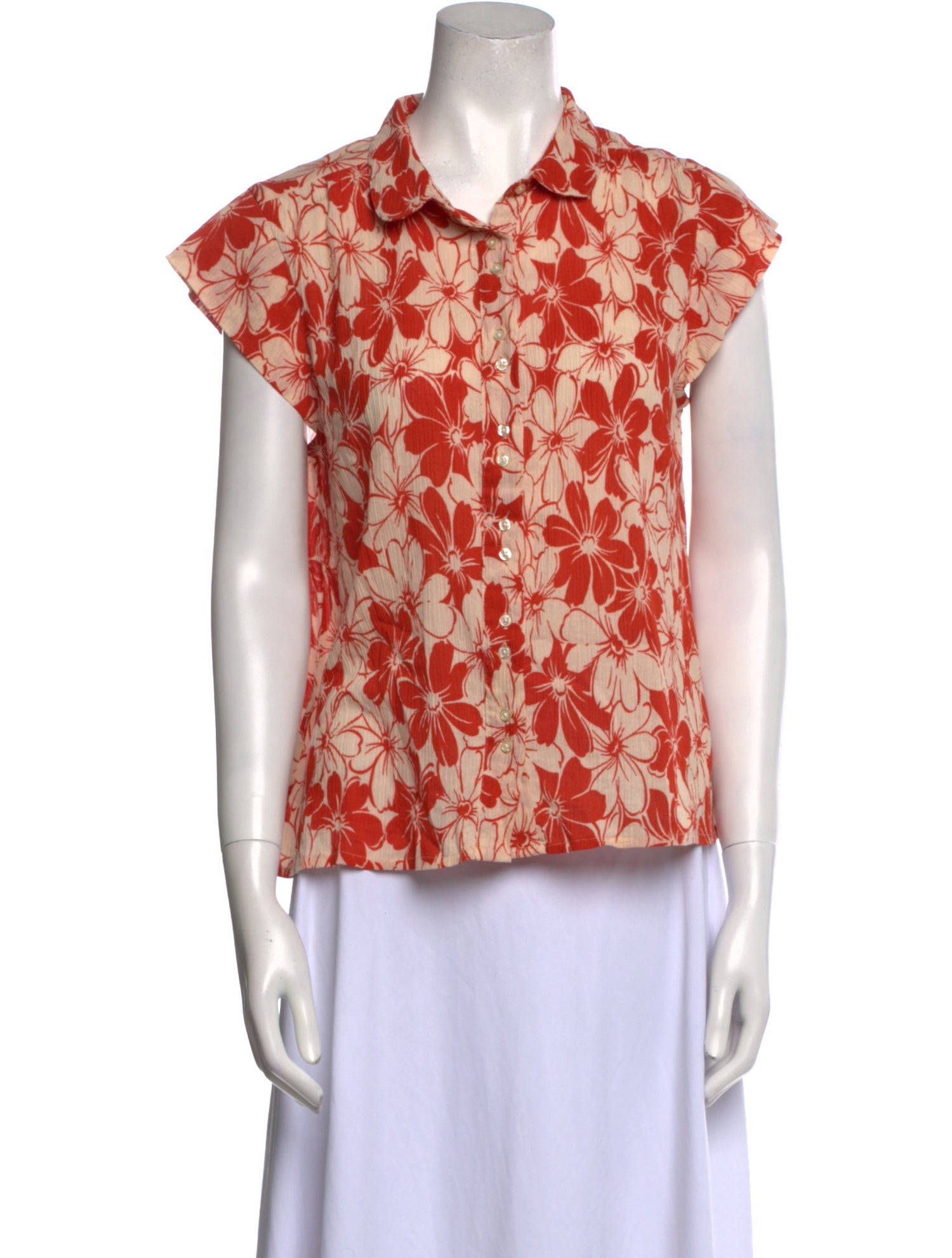 The Great Floral Print Short Sleeve Polo