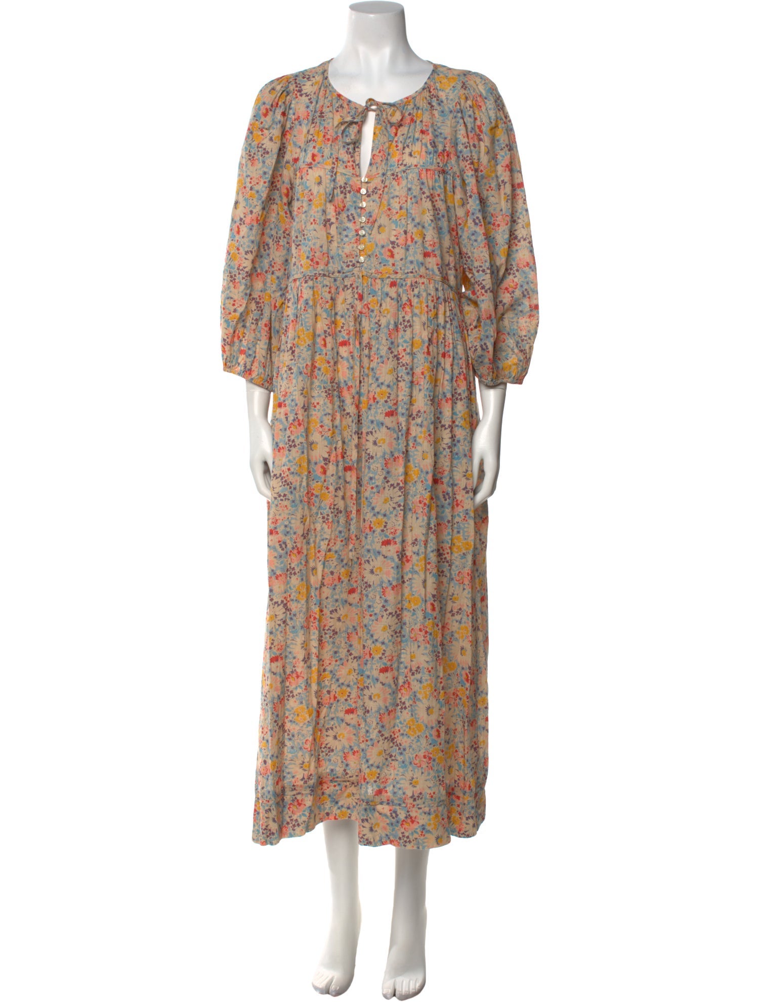 The Great Floral Print Midi Length Dress