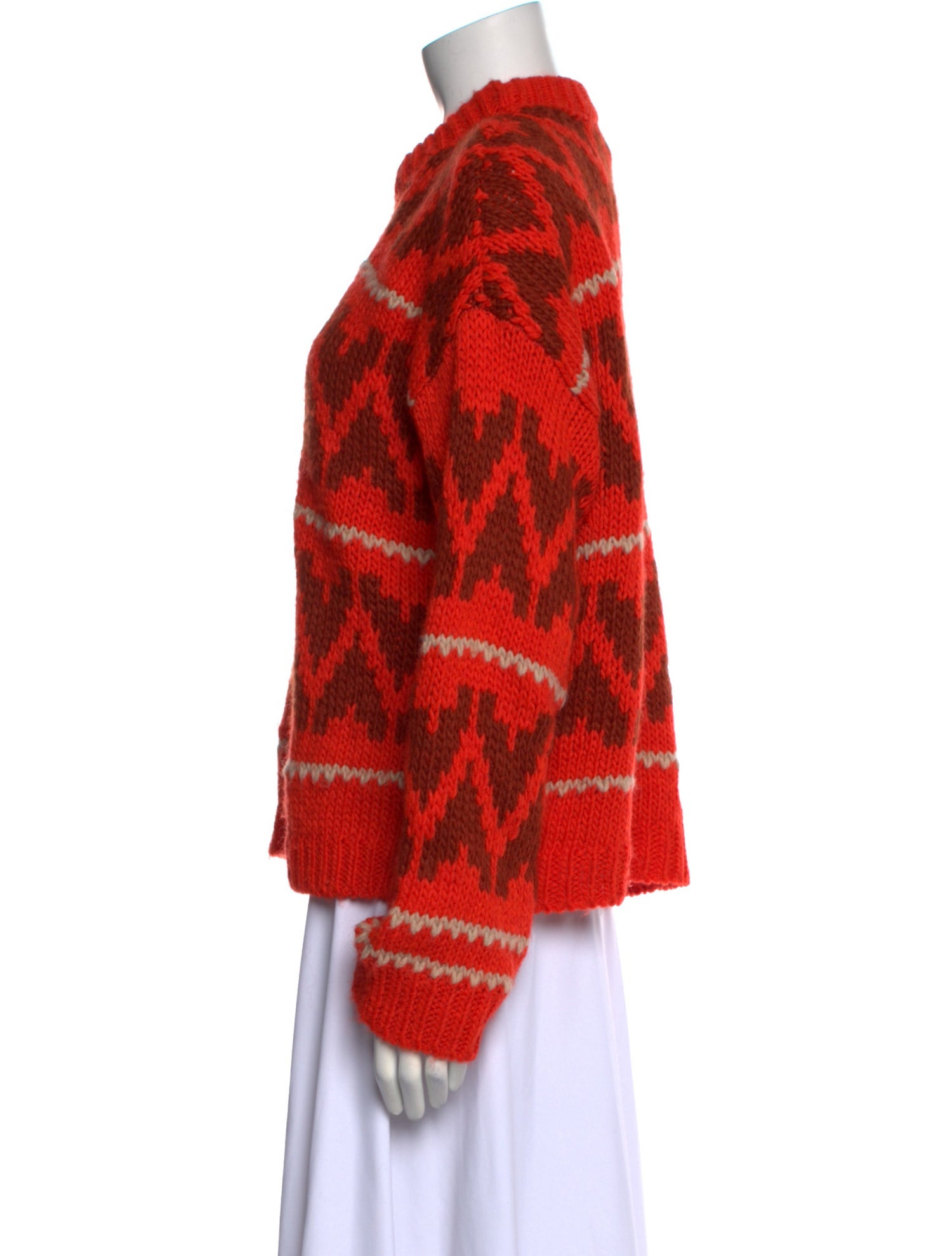 The Great Printed Crew Neck Sweater