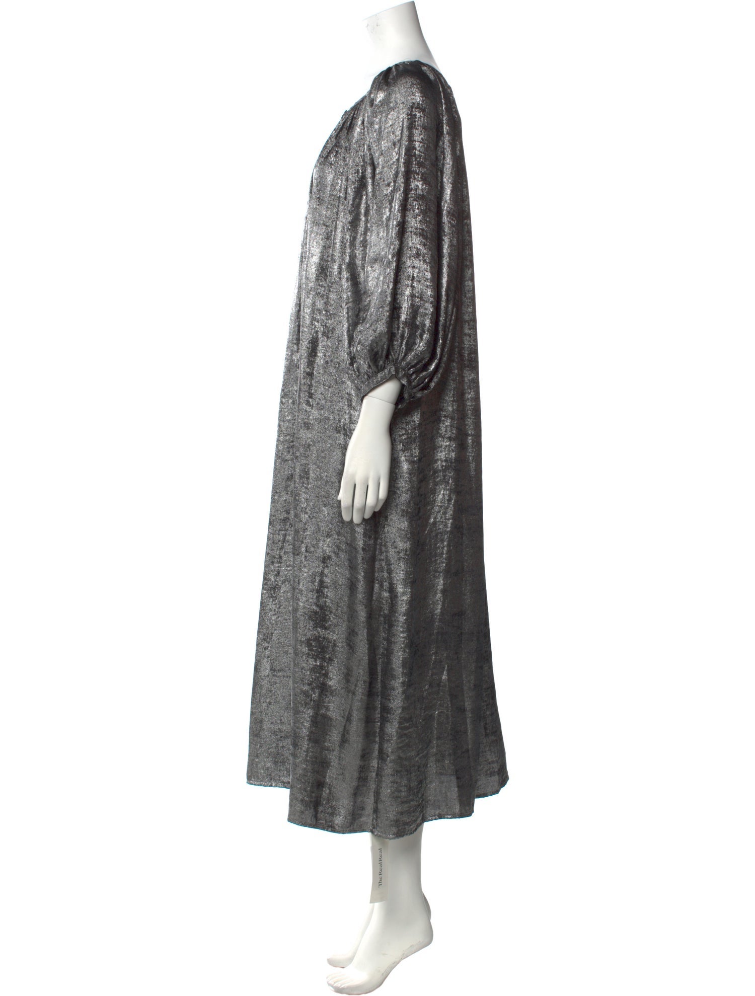 The Great Scoop Neck Midi Length Dress