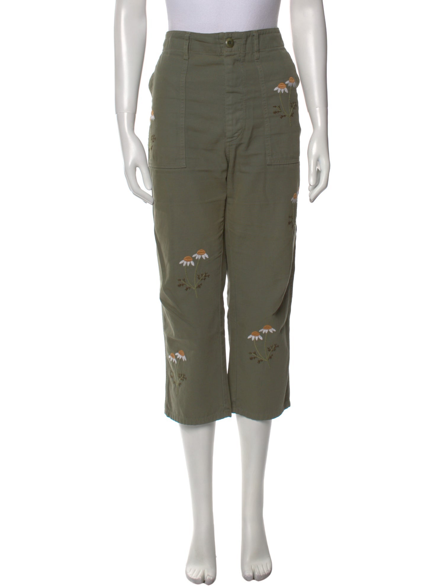 The Great Floral Print Straight Leg Pants