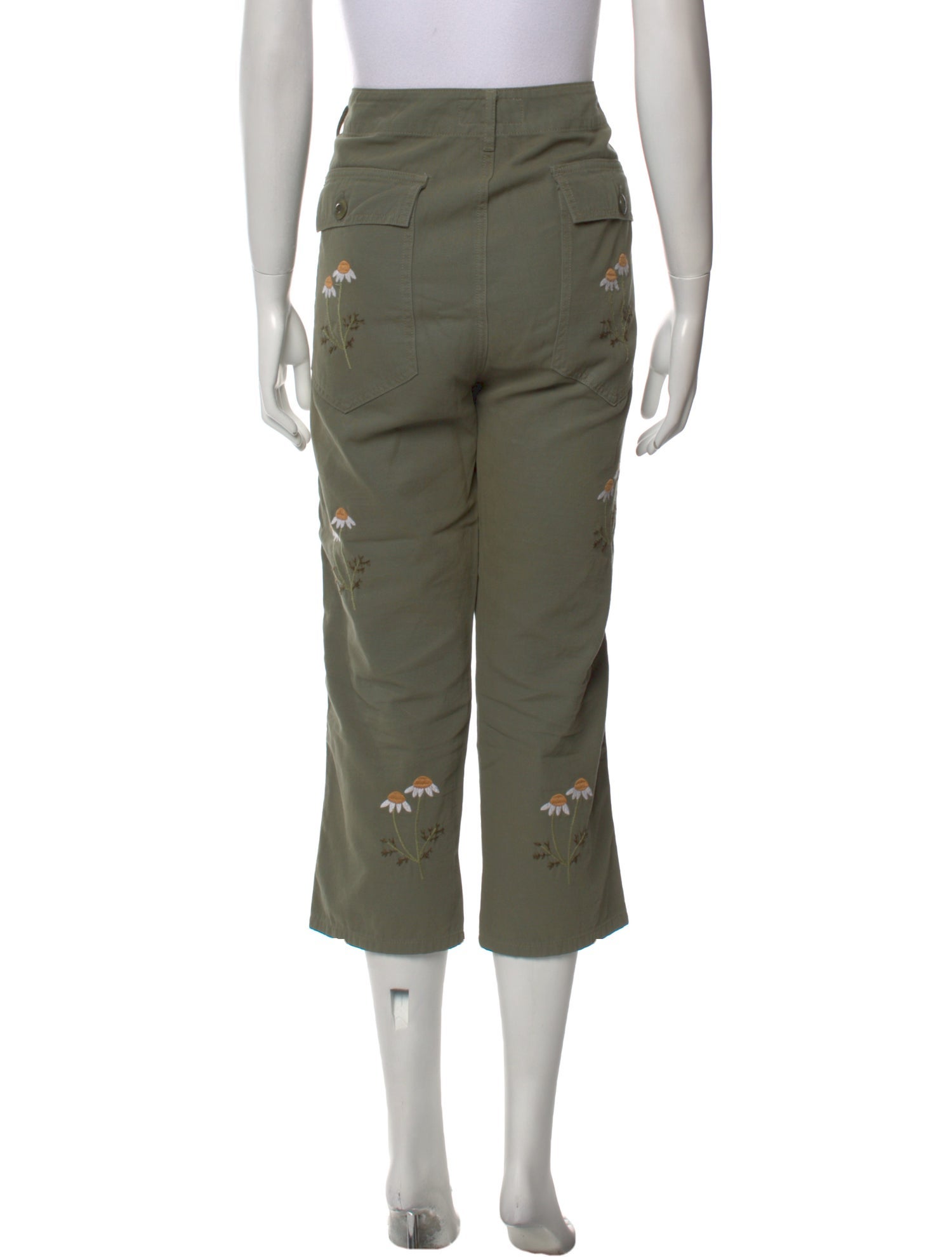 The Great Floral Print Straight Leg Pants