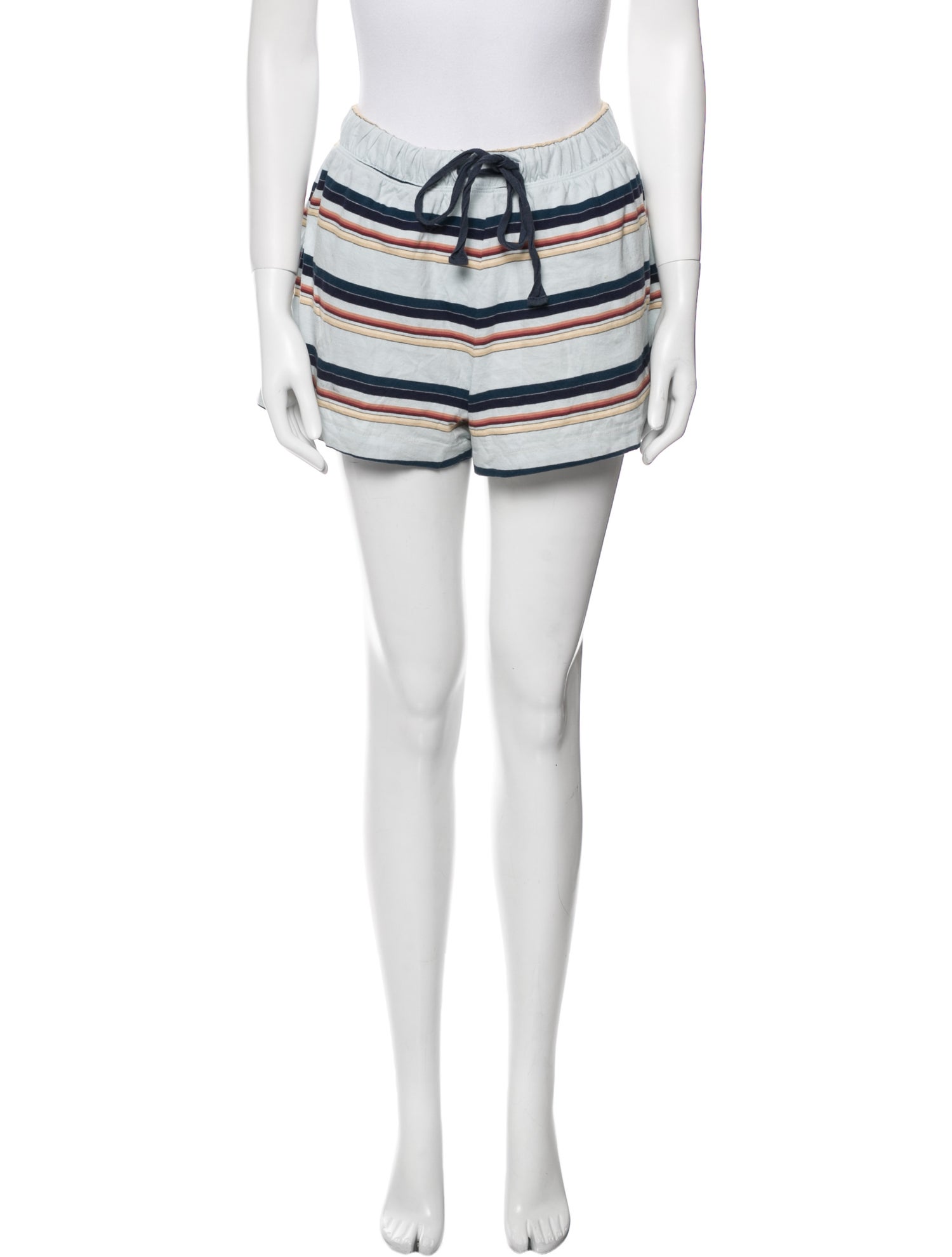 The Great Striped Mini Shorts