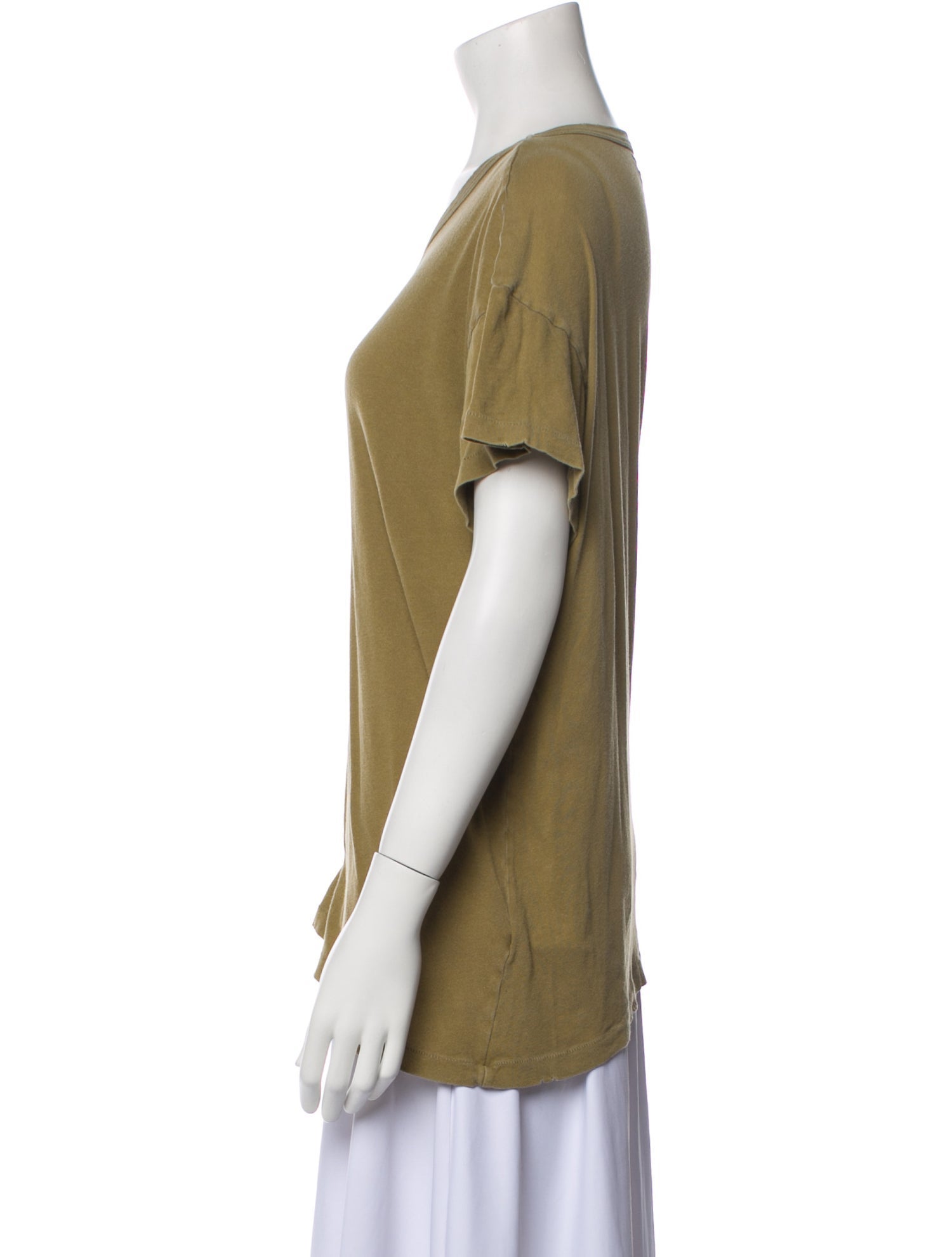 The Great Scoop Neck Short Sleeve T-Shirt