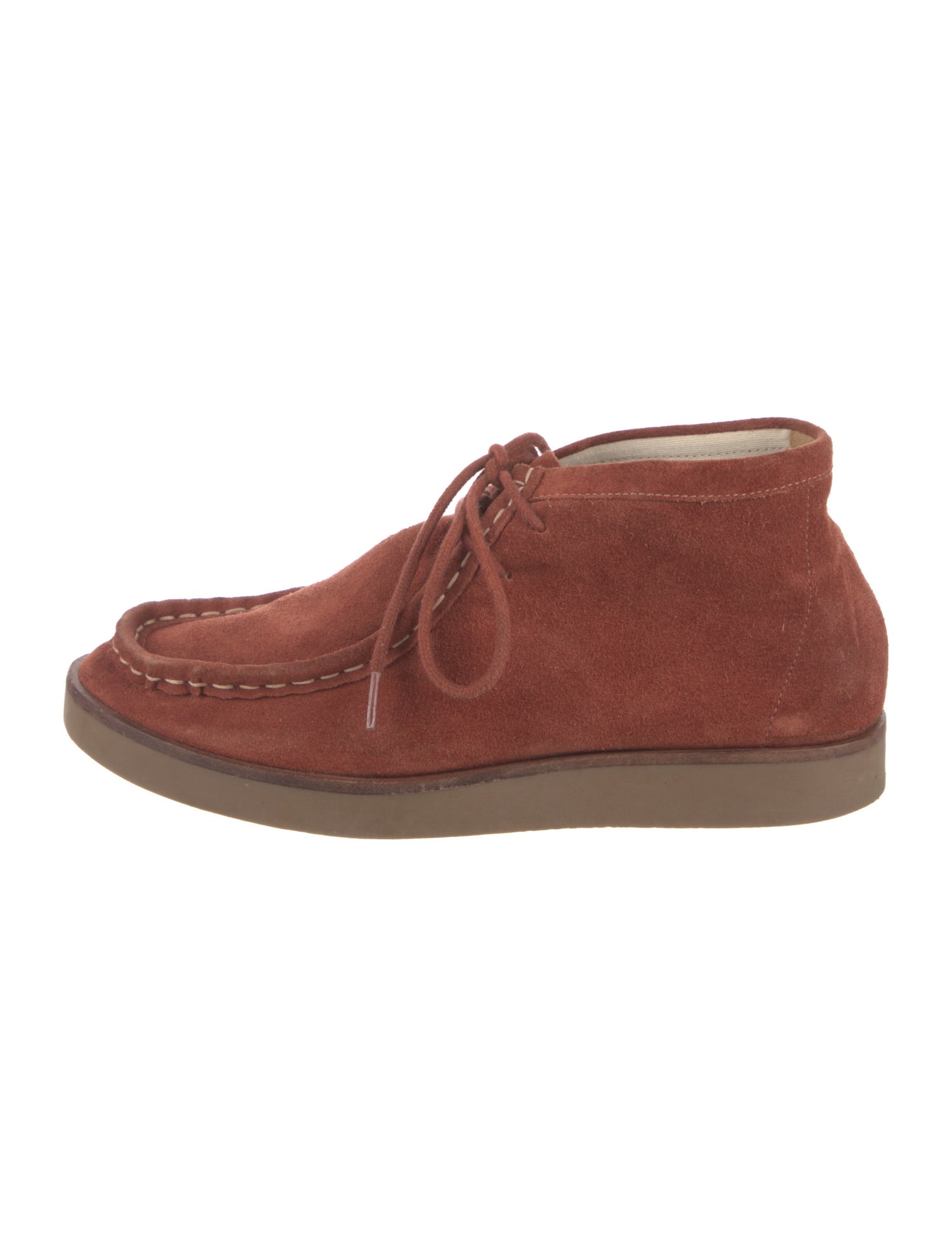The Great Suede Lace-Up Boots