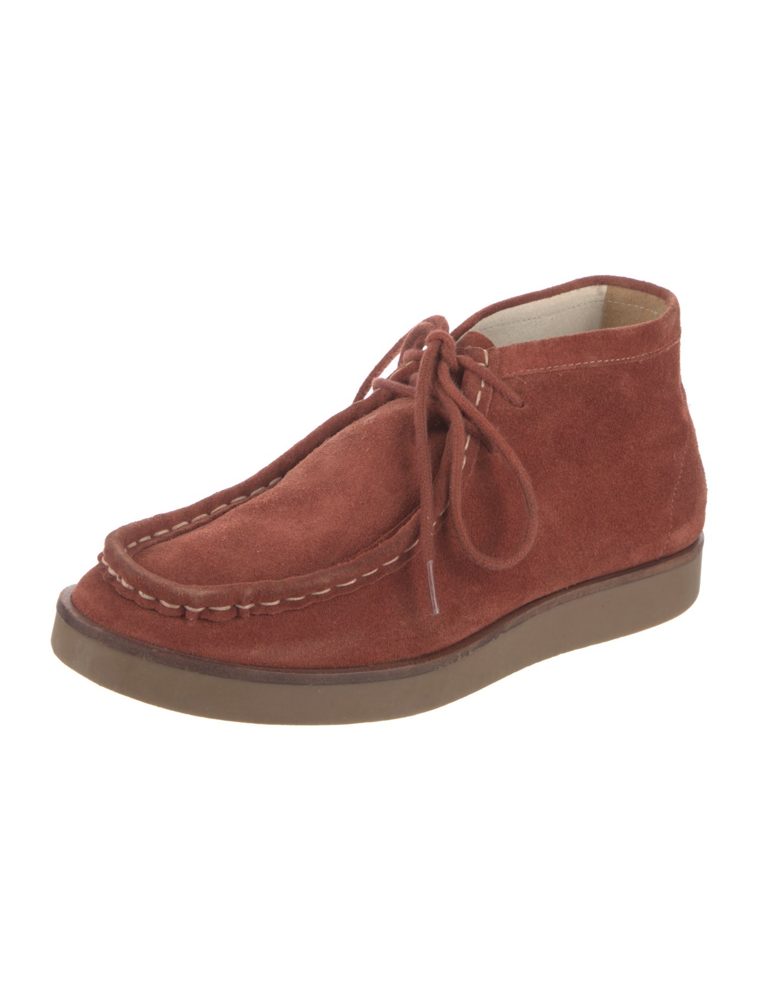 The Great Suede Lace-Up Boots
