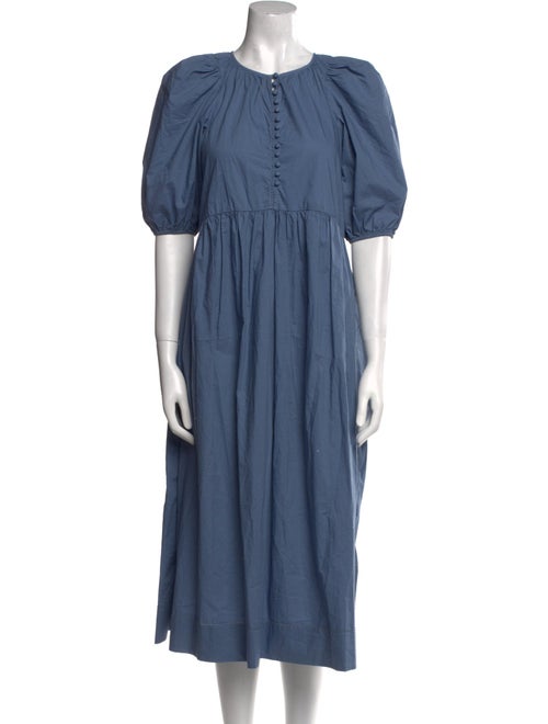 The Great Crew Neck Midi Length Dress