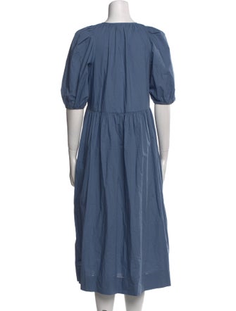 The Great Crew Neck Midi Length Dress