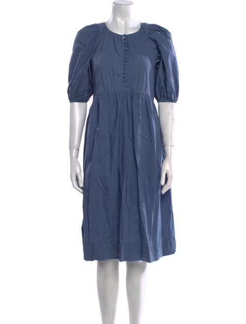 The Great Crew Neck Knee-Length Dress