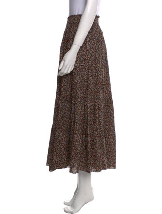 The Great Printed Midi Length Skirt