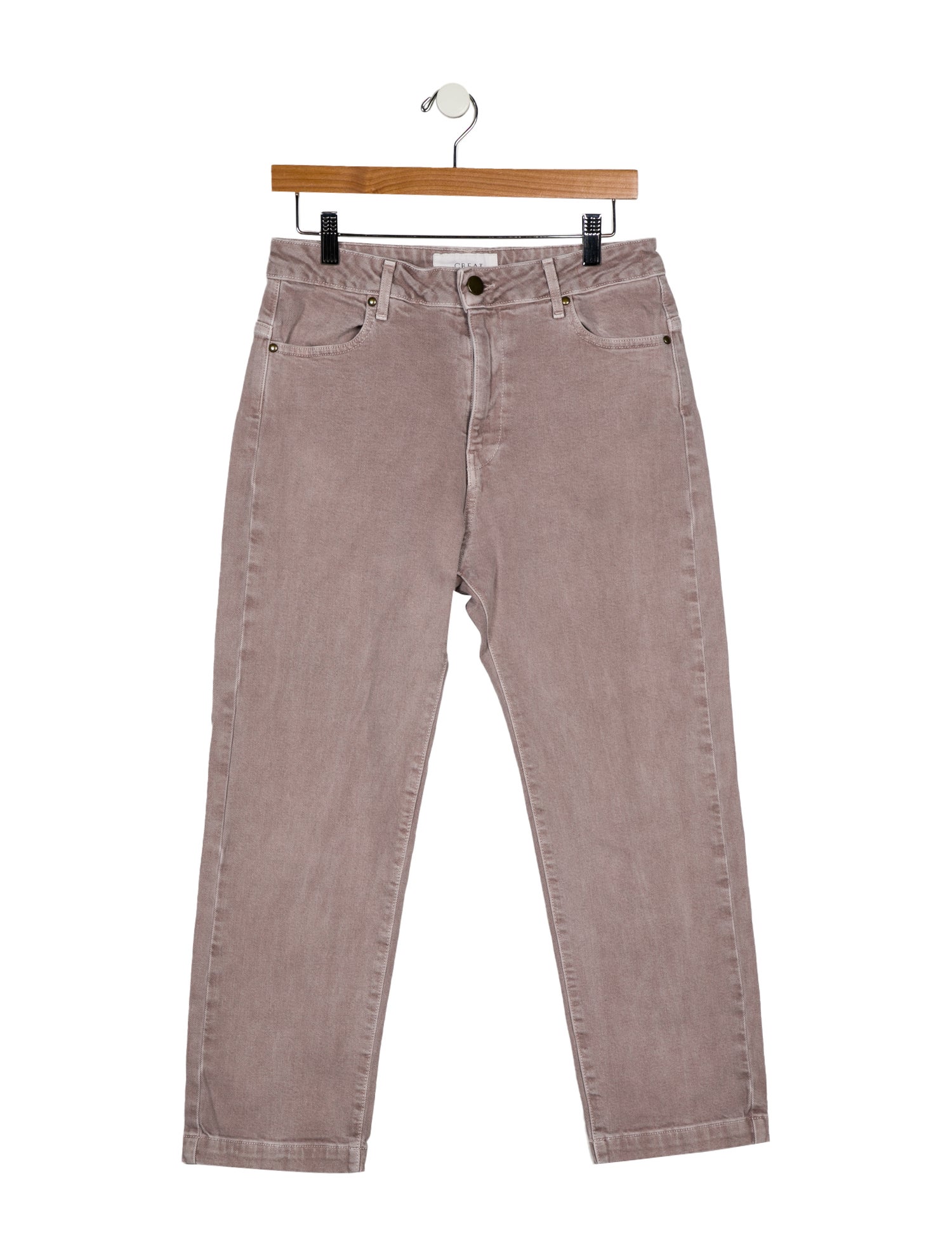 The Great High-Rise Straight Leg Jeans