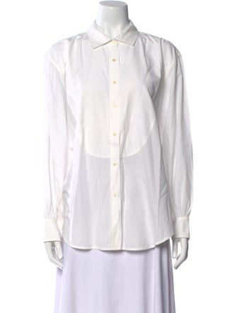 The Great Long Sleeve Button-Up Top