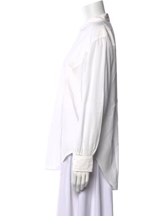 The Great Long Sleeve Button-Up Top