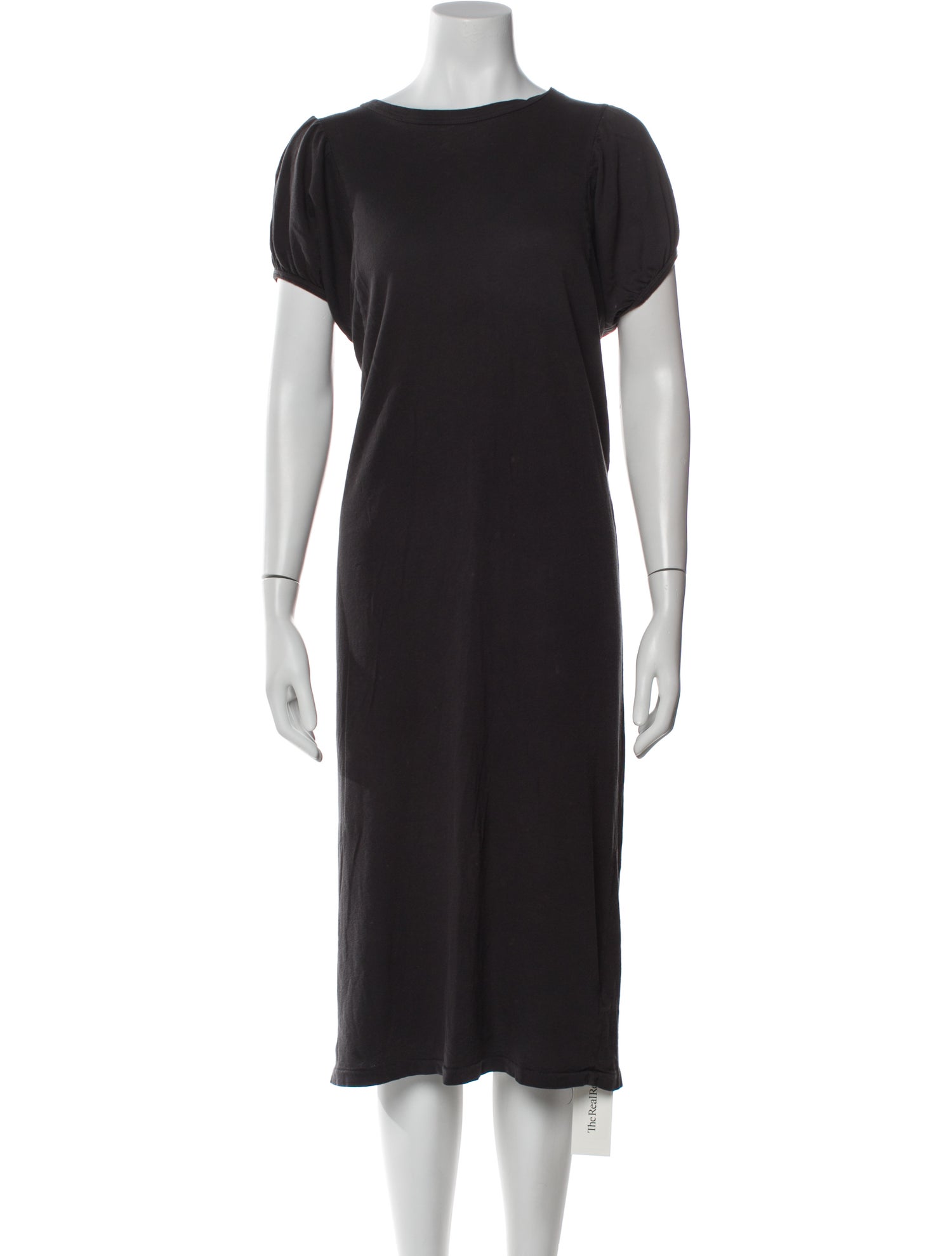 The Great Bateau Neckline Midi Length Dress