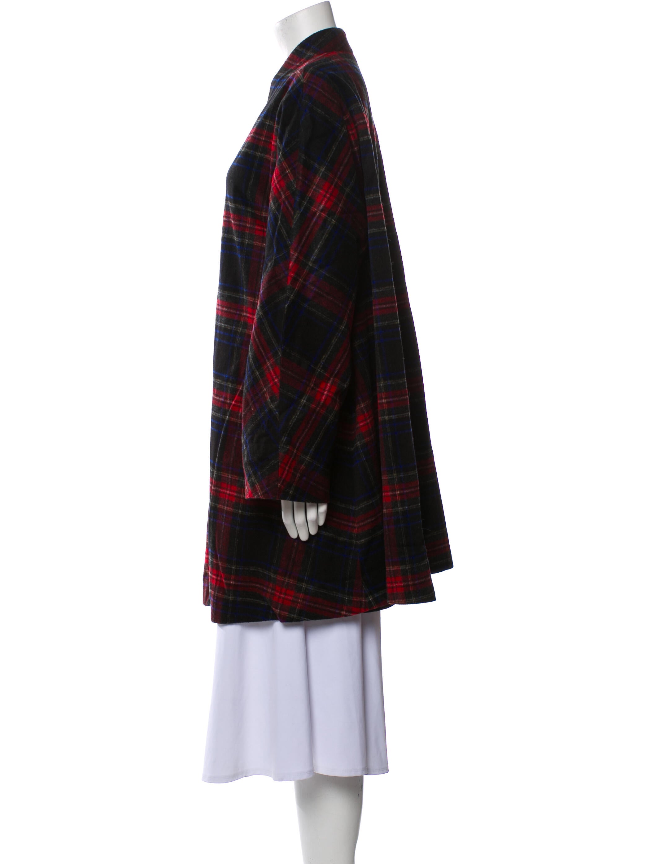 The Great Plaid Print Coat