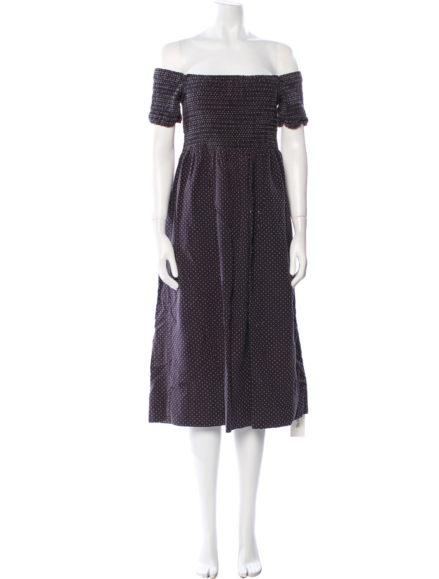 The Great Polka Dot Print Midi Length Dress