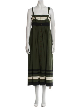 The Great Square Neckline Long Dress