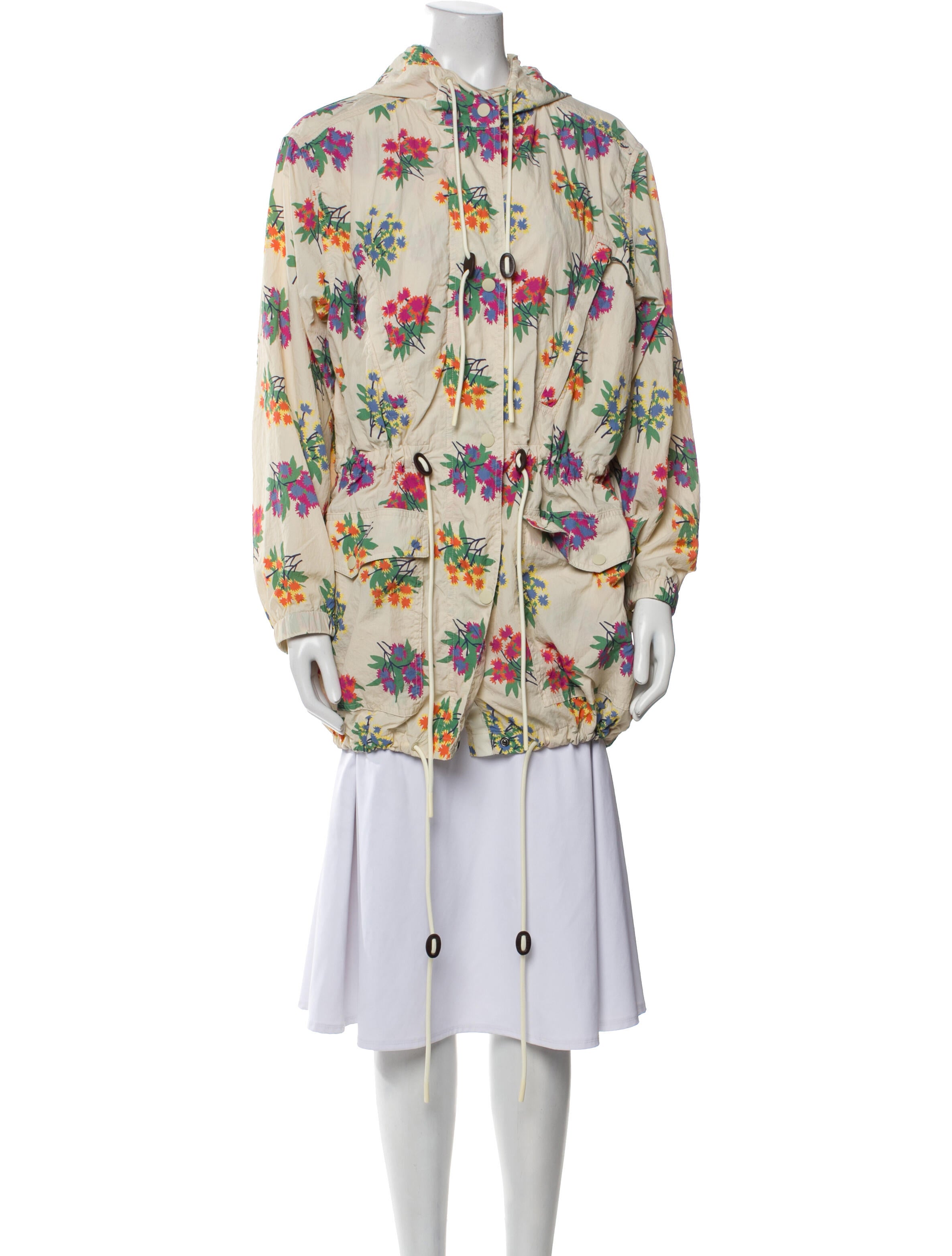 The Great Floral Print Utility Jacket