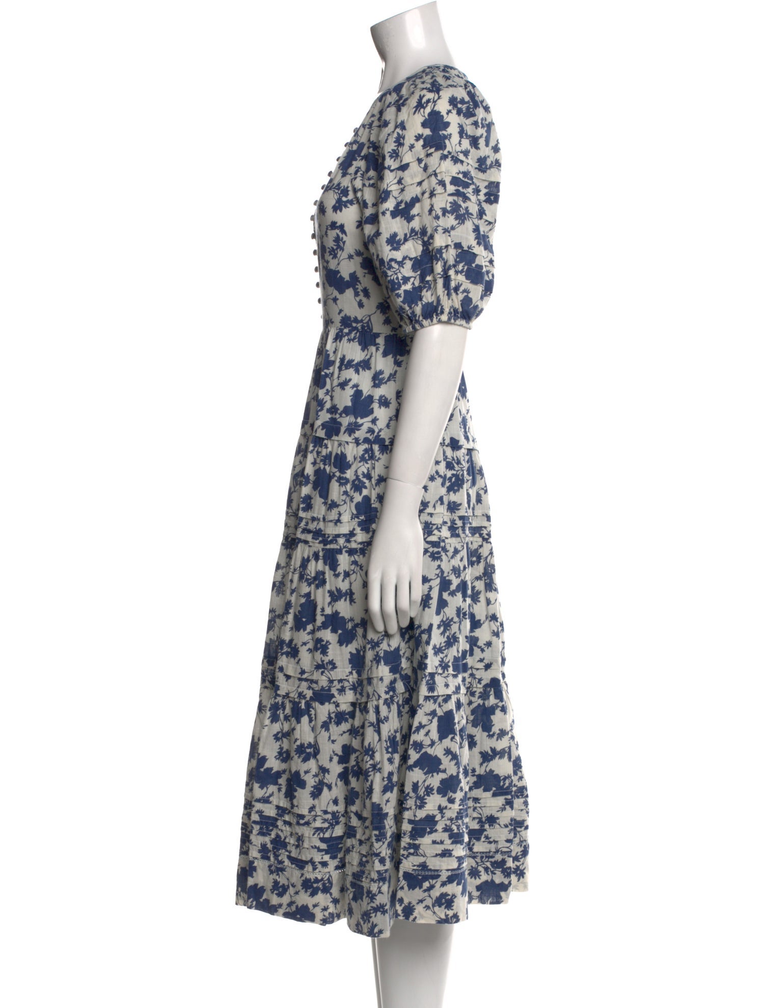 The Great Floral Print Midi Length Dress