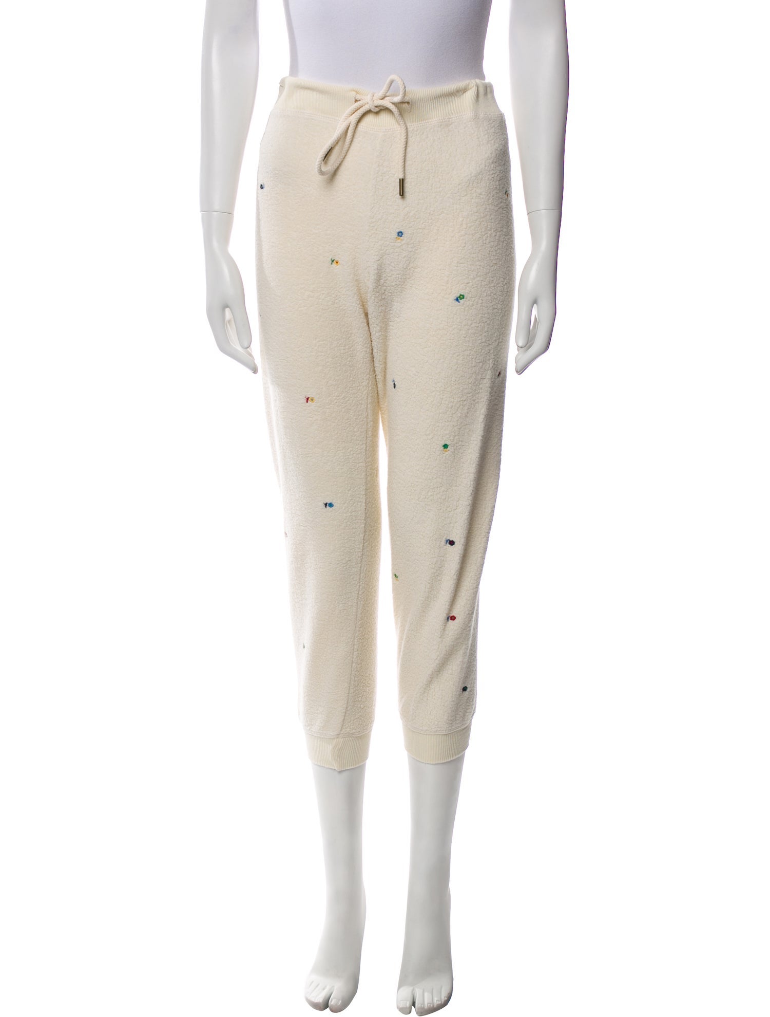 The Great Floral Print Embroidered Accent Sweatpants