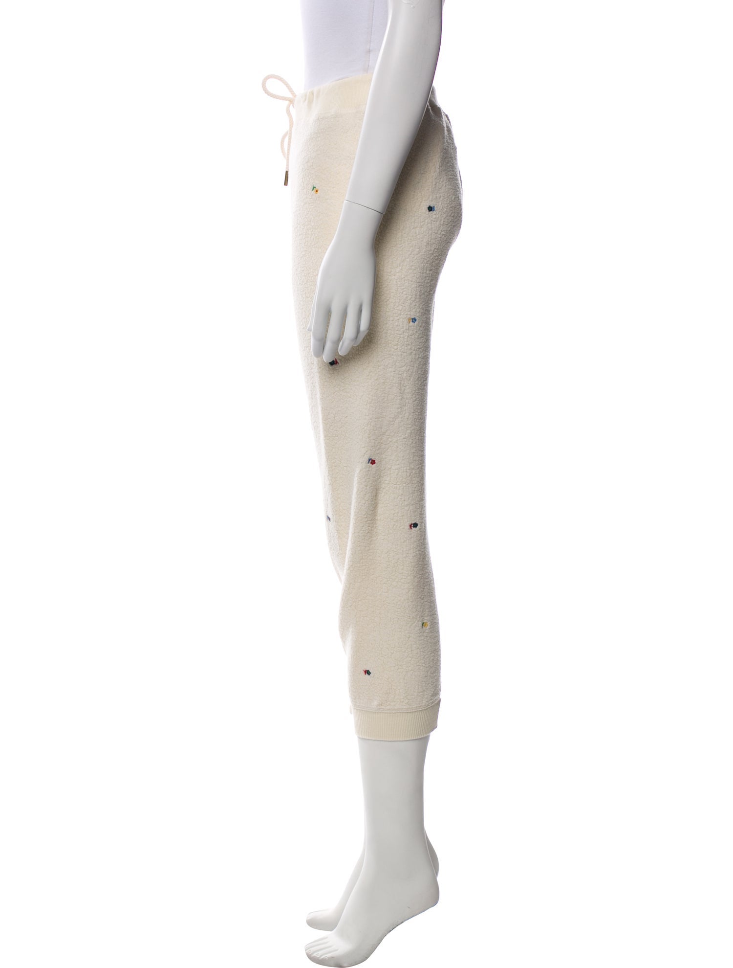 The Great Floral Print Embroidered Accent Sweatpants