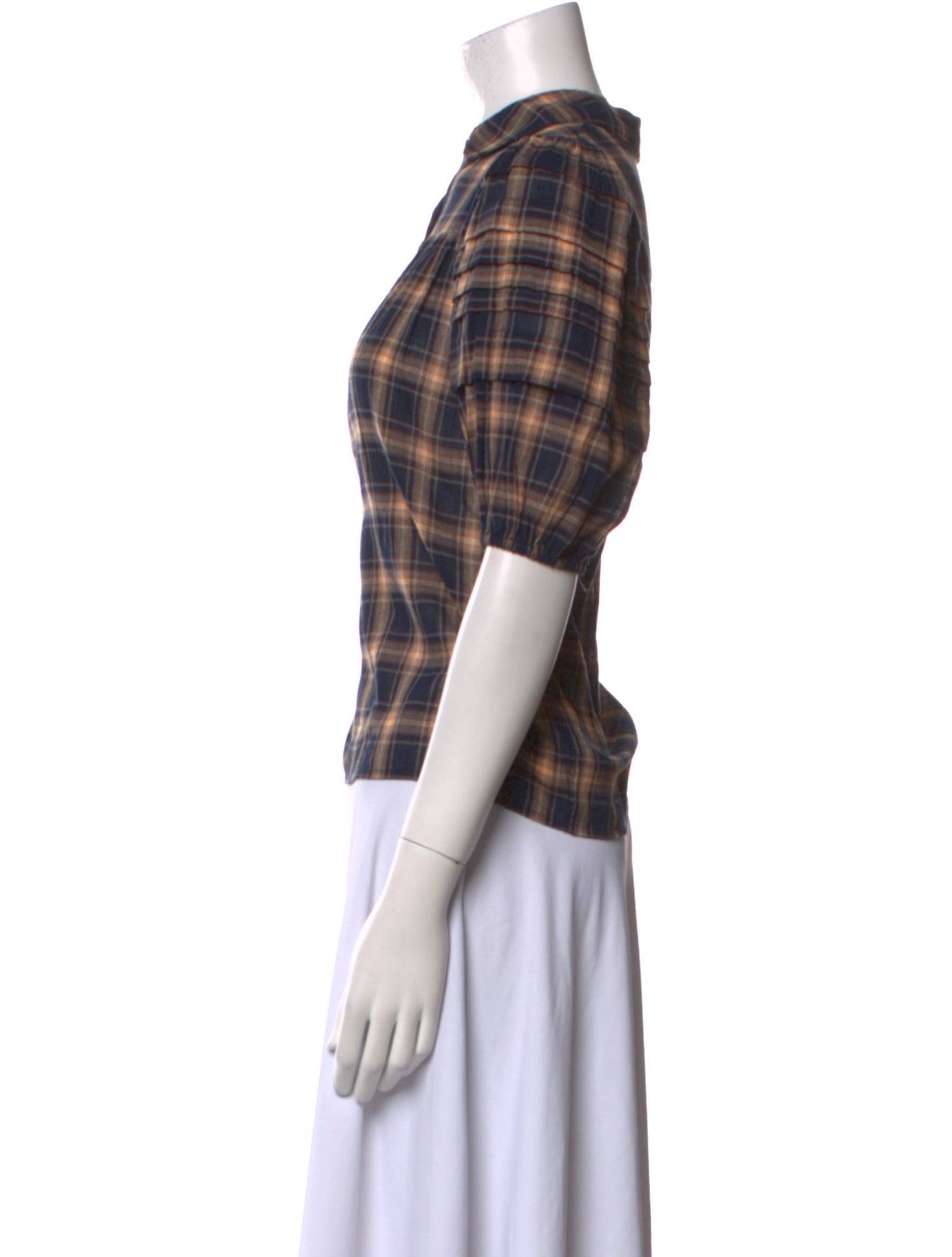 The Great Plaid Print Short Sleeve Polo