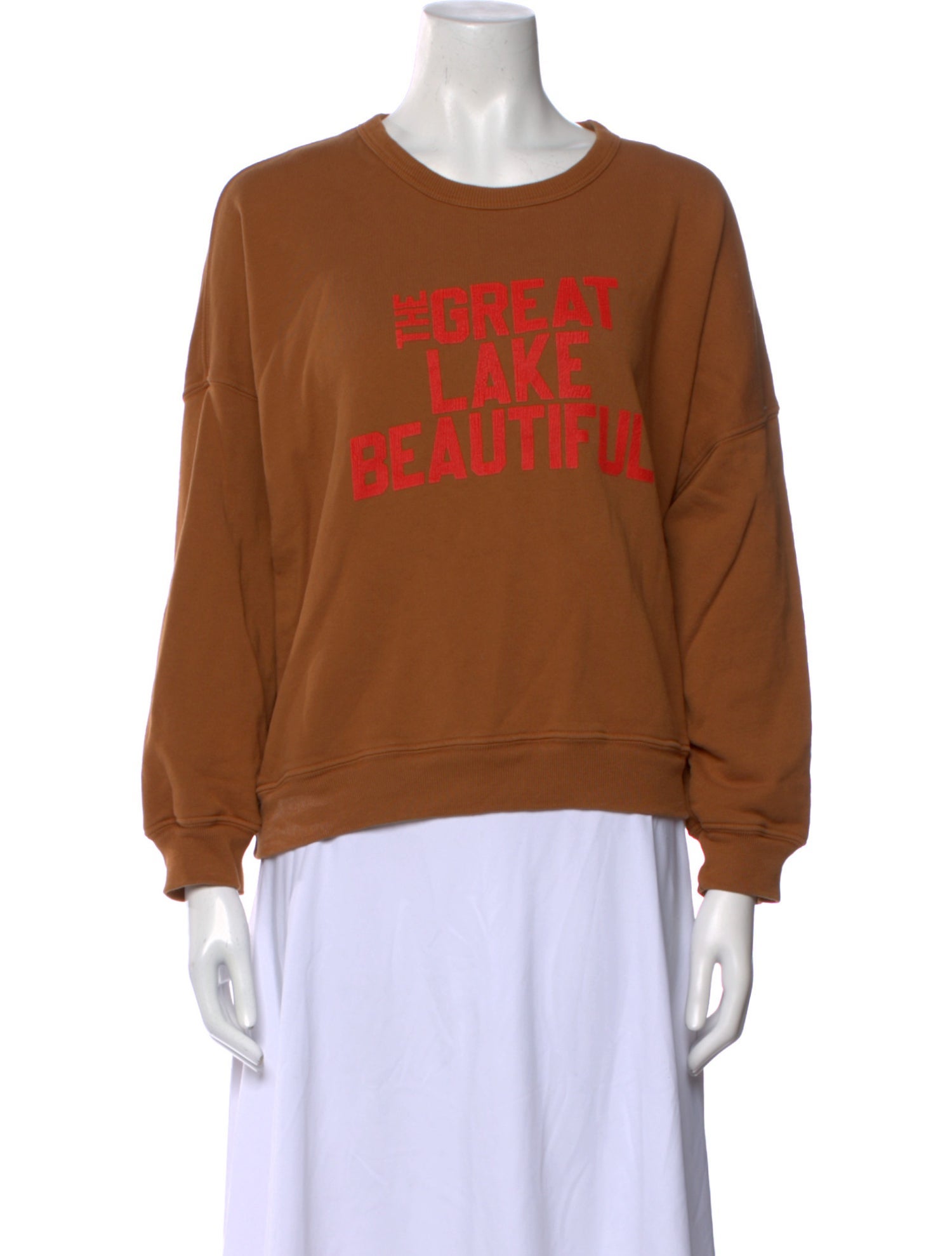 The Great Graphic Print Crew Neck Sweatshirt