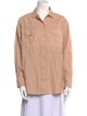 The Great Long Sleeve Button-Up Top