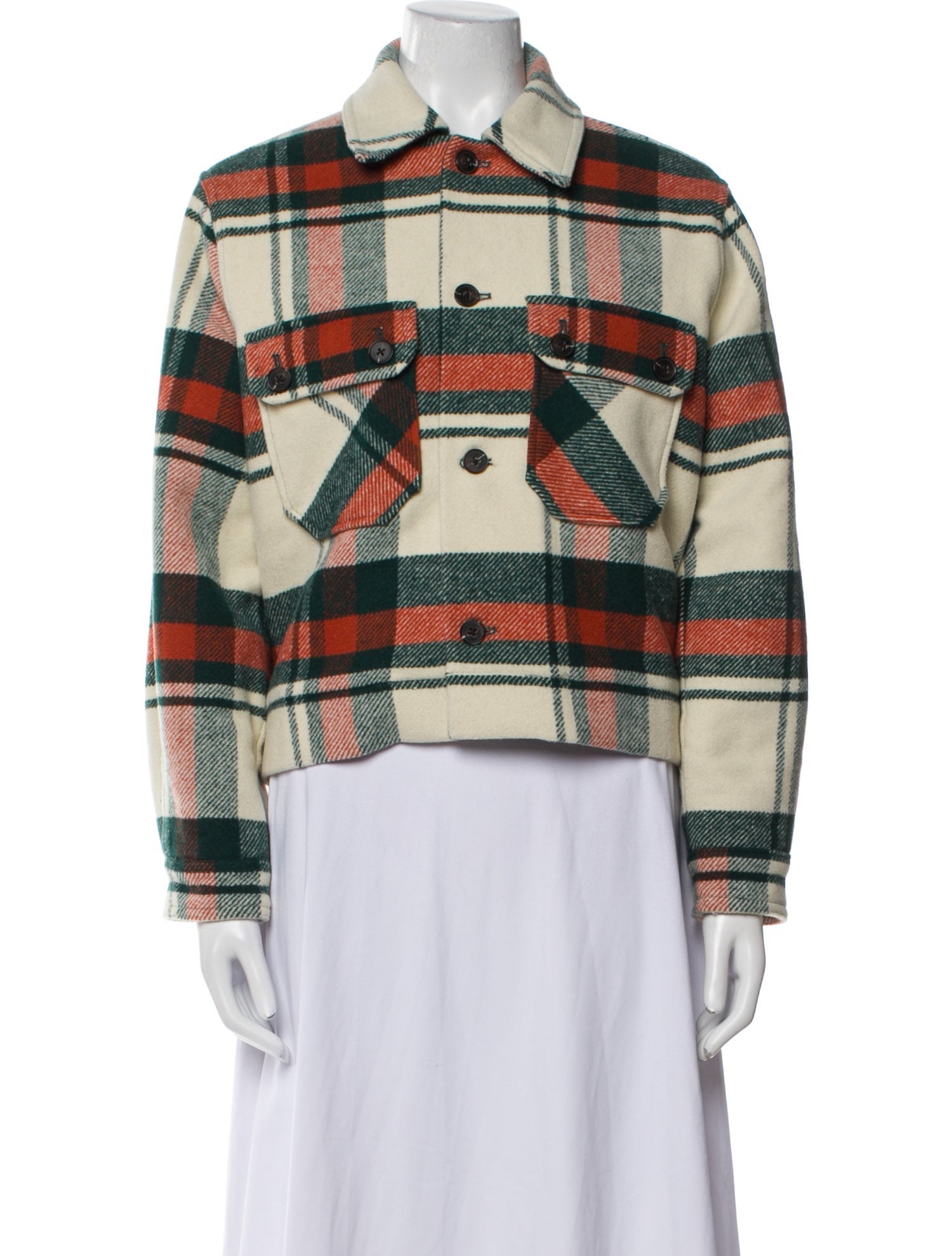 The Great Plaid Print Jacket