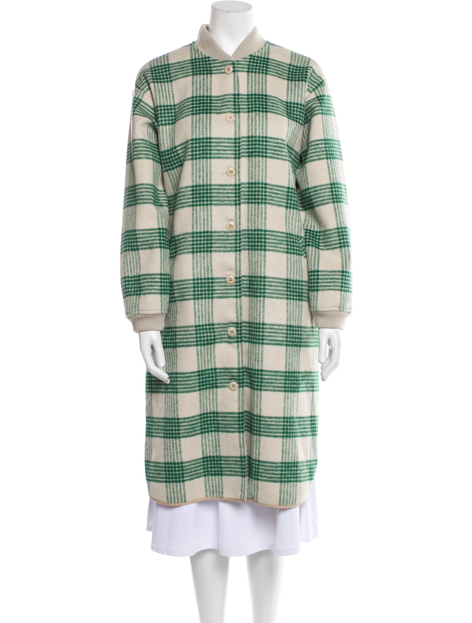 The Great Plaid Print Coat