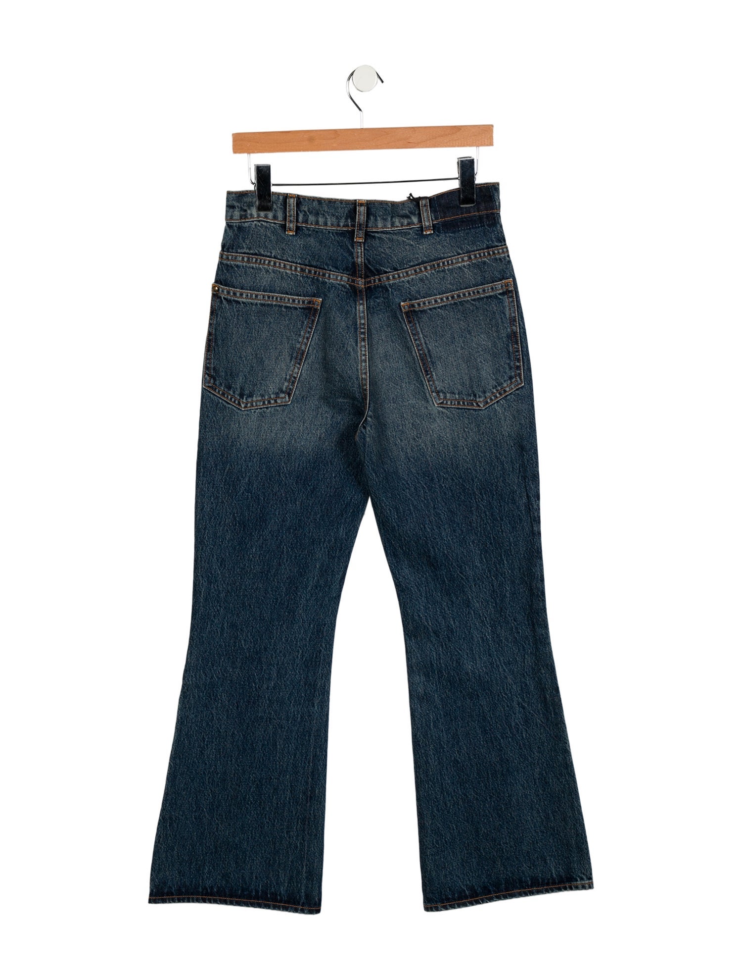 The Great Mid-Rise Wide Leg Jeans