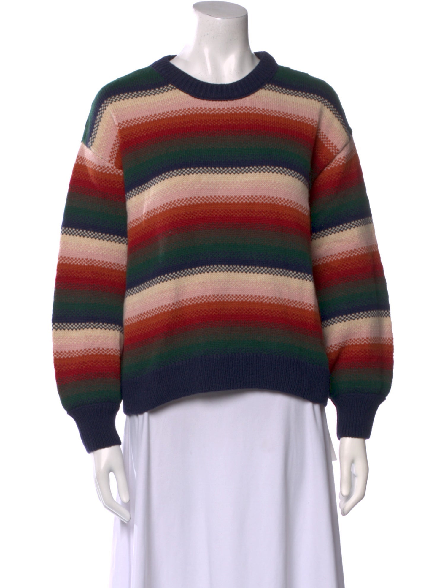 The Great Baby Alpaca Striped Sweater