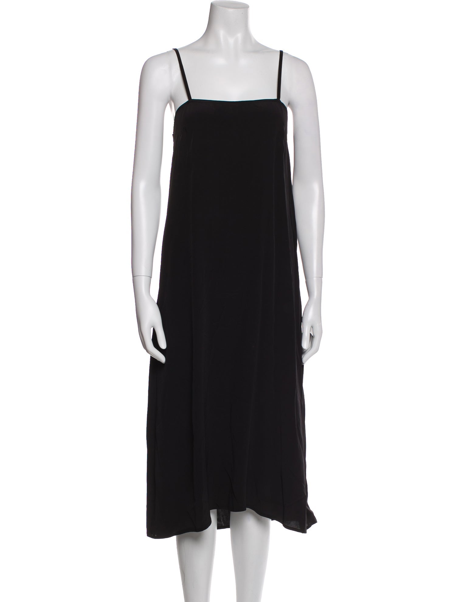 The Great Square Neckline Midi Length Dress