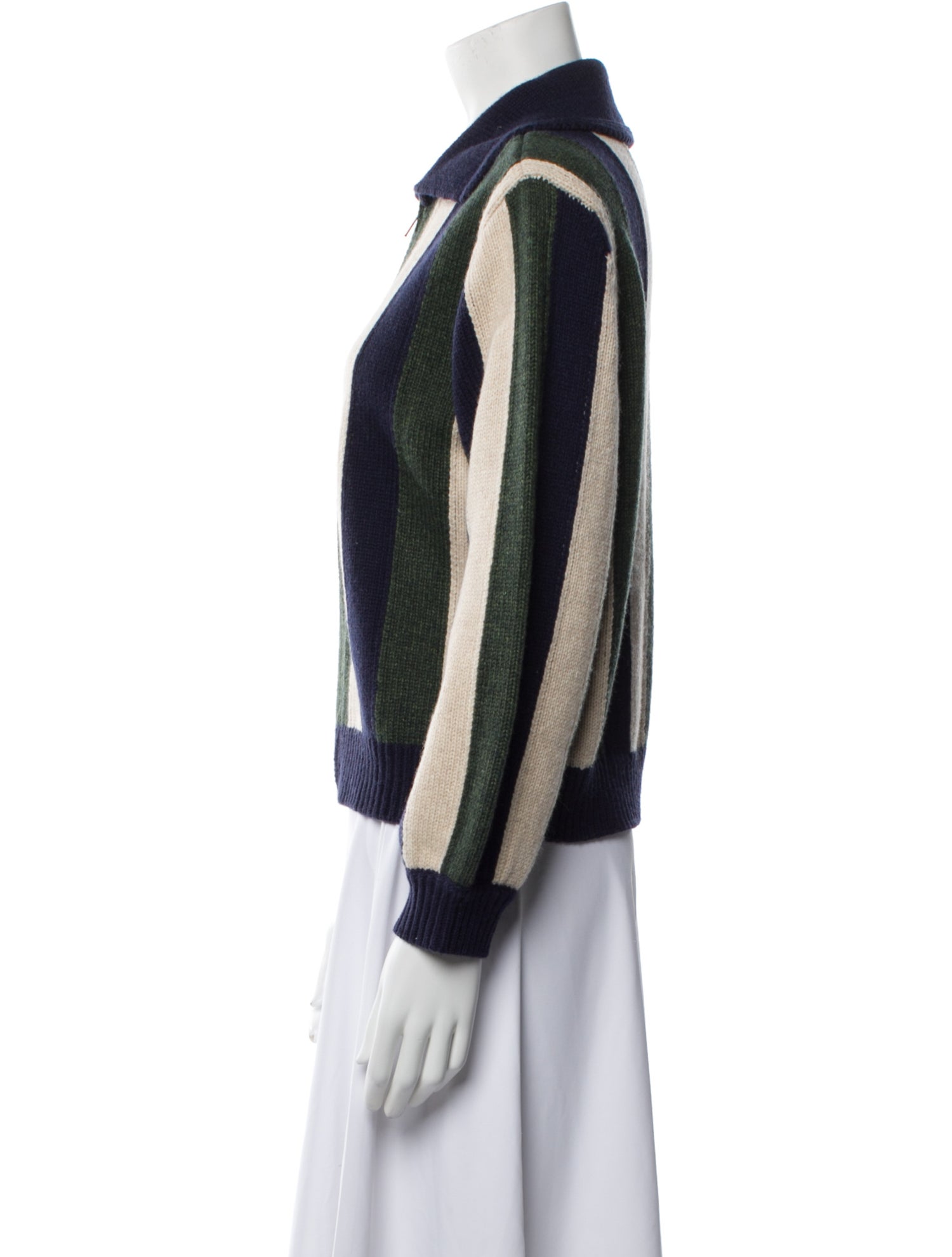 The Great Wool Striped Sweater