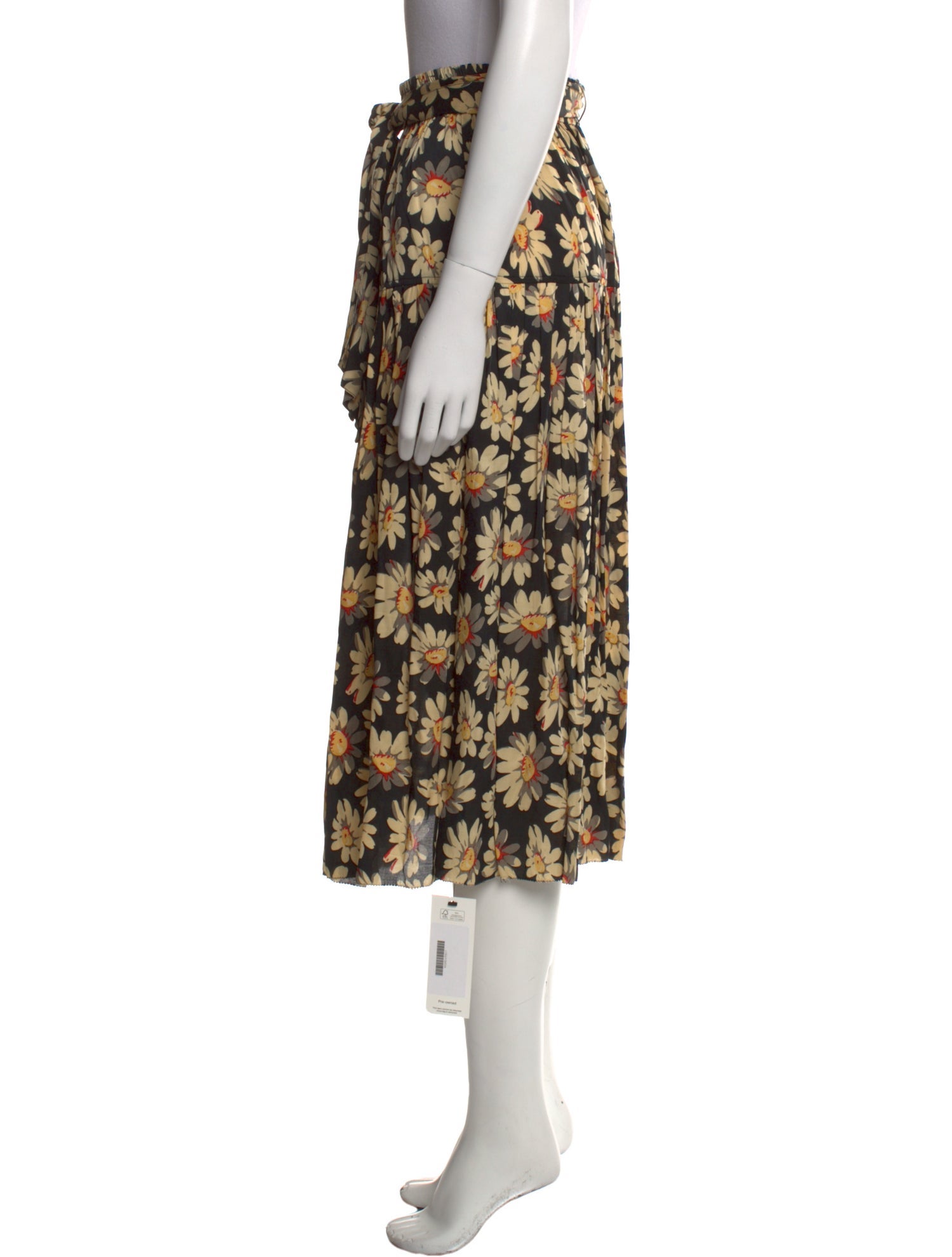 The Great Floral Print Midi Length Skirt