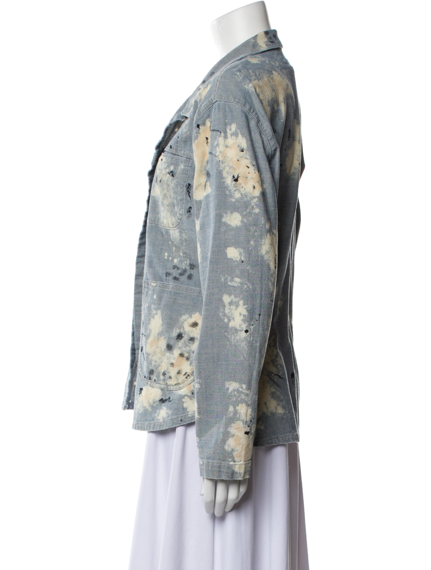 The Great Printed Denim Jacket