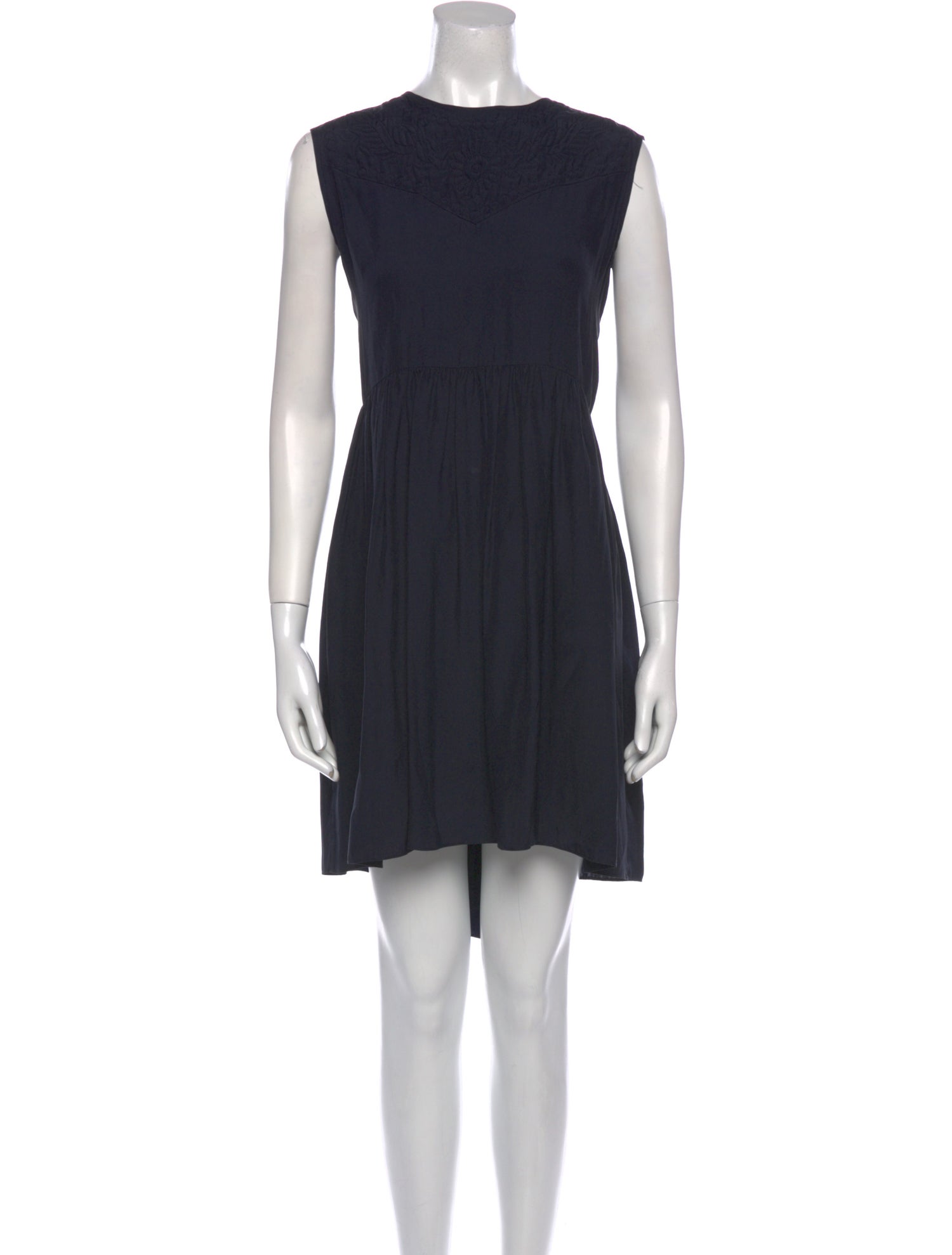 The Great Silk Knee-Length Dress