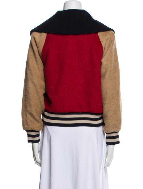 The Great Colorblock Pattern Bomber Jacket