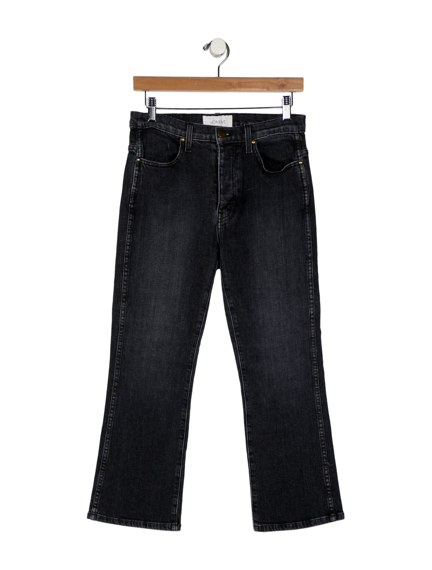 The Great High-Rise Straight Leg Jeans